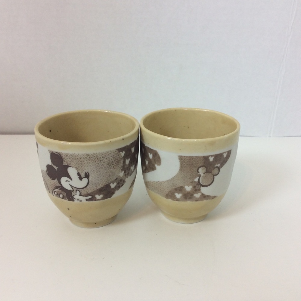 Disney Stoneware Tea Cups Set of 2